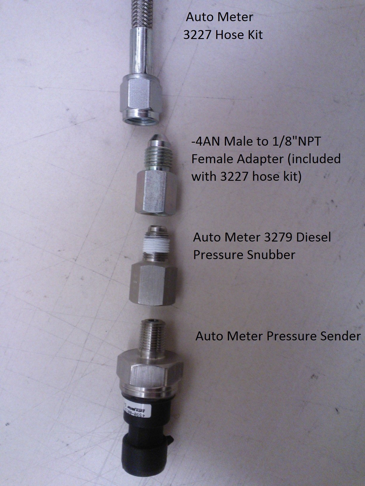 Fuel Pressure Sender Adapters